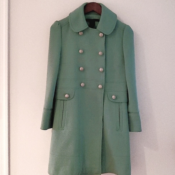 Marc Jacobs Jackets & Blazers - Marc Jacobs Green Pea Coat